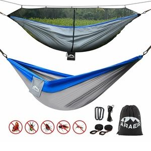 Araer Double Hammock with Net